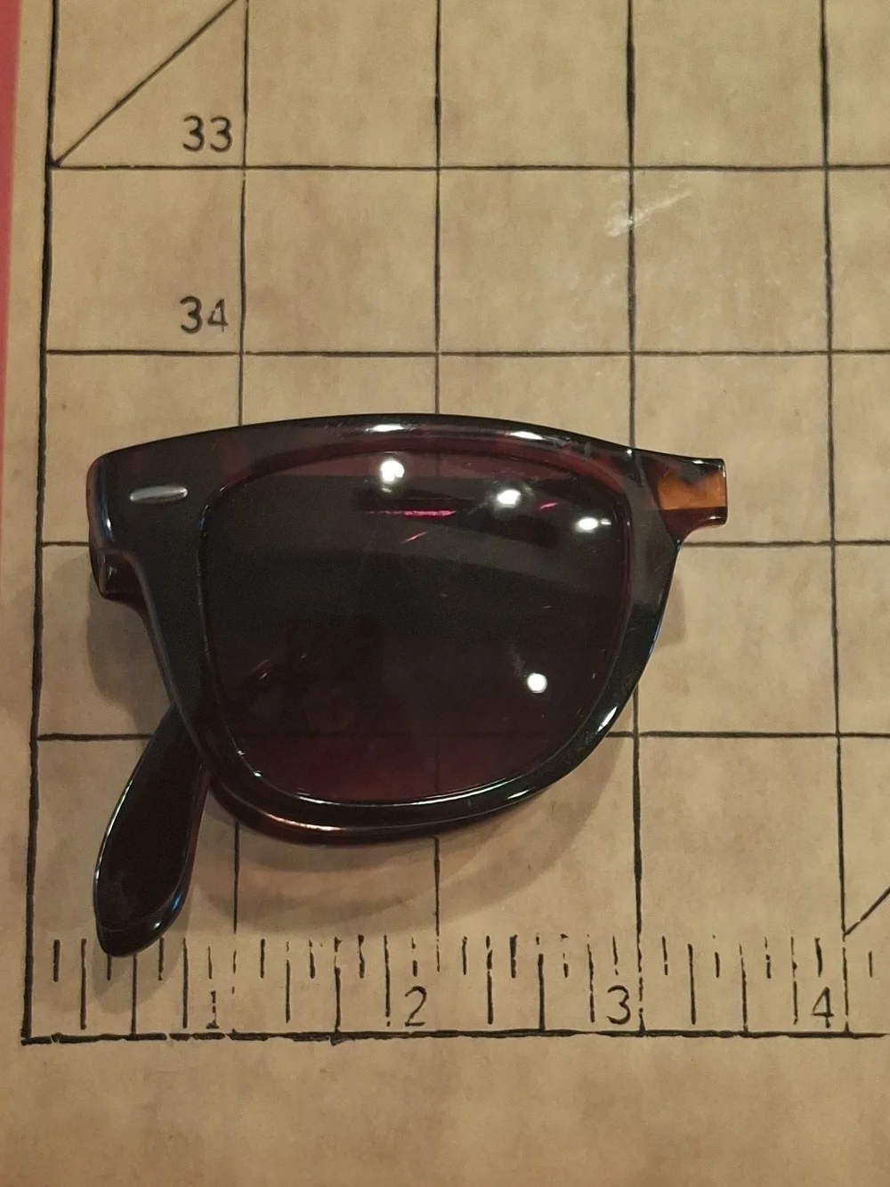 Men’s Brown Foldable Sunglasses - Classic Brown Frame